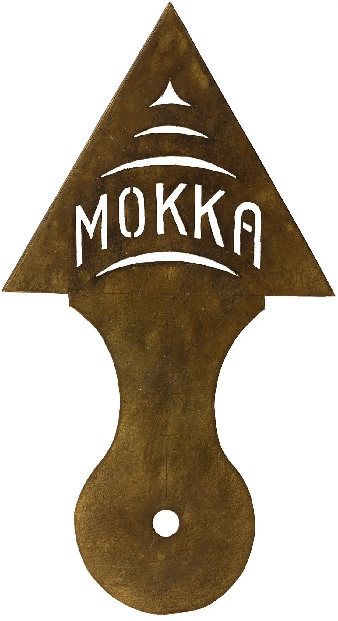 Metallschablone für die Tortendekoration, 20. Jh., Wien Museum