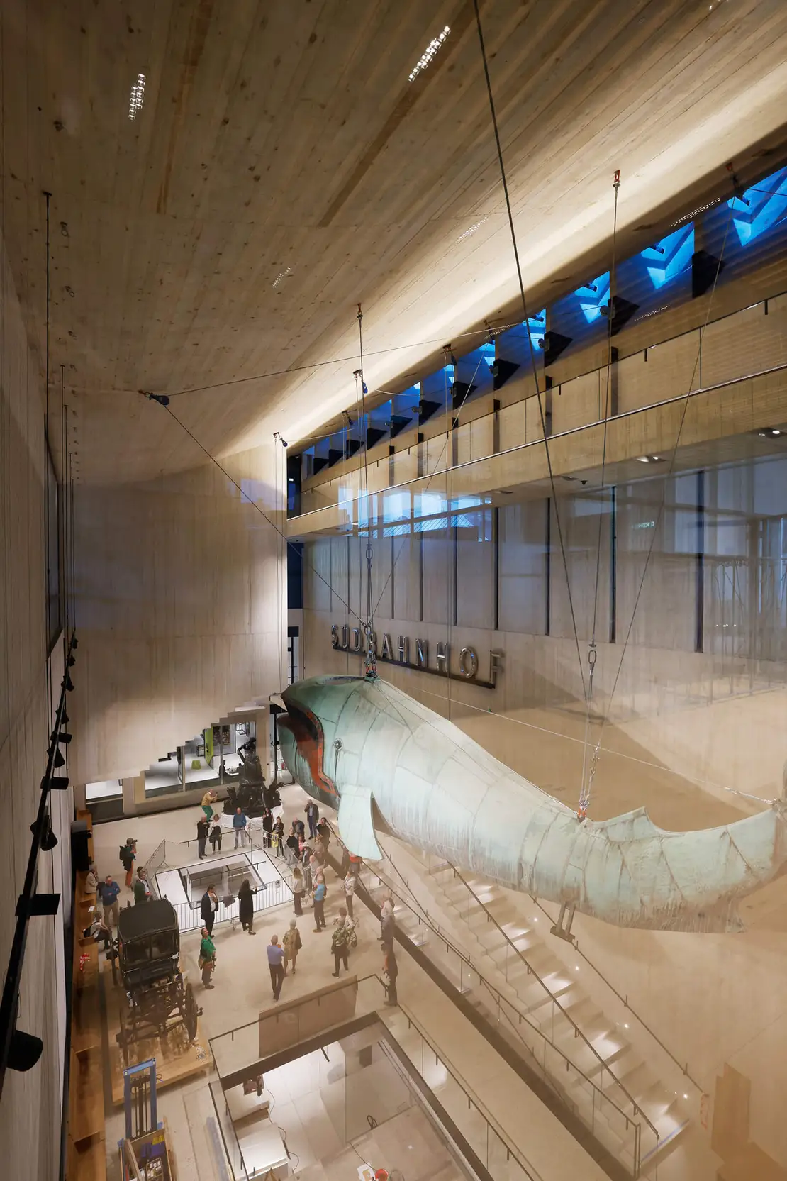 Blick in die neue Halle, Foto: Lisa Rastl  