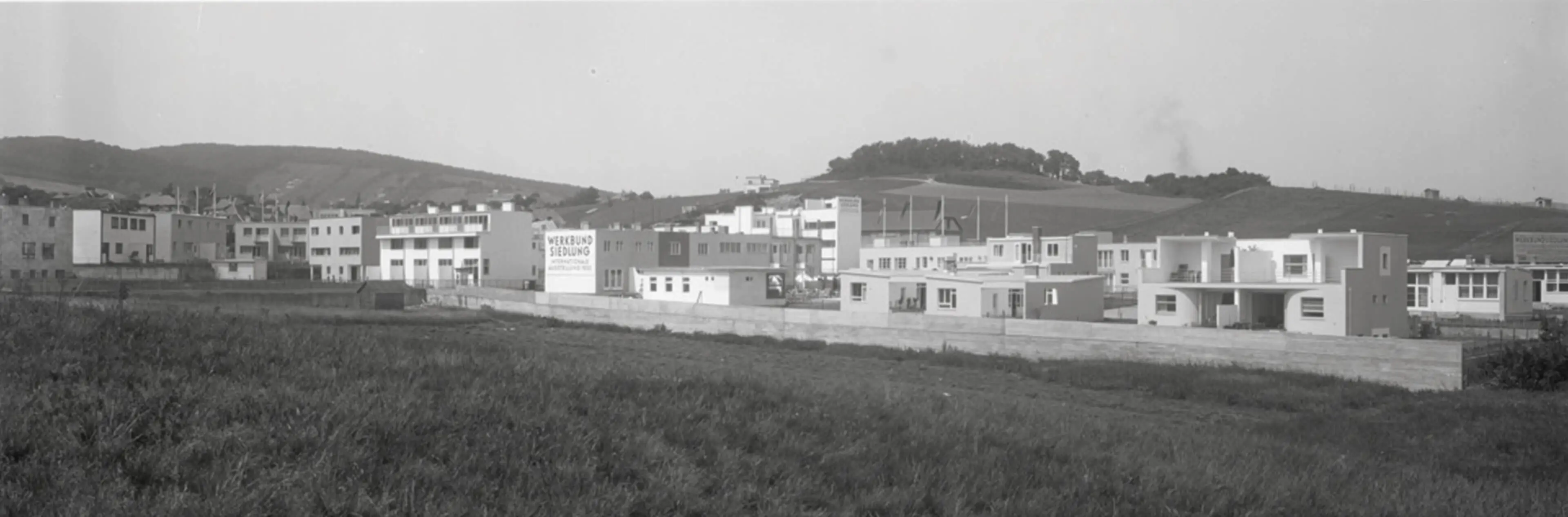 Gesamtansicht der Wiener Werkbundsiedlung, 1932, Foto: Martin Gerlach jun., Wien Museum  