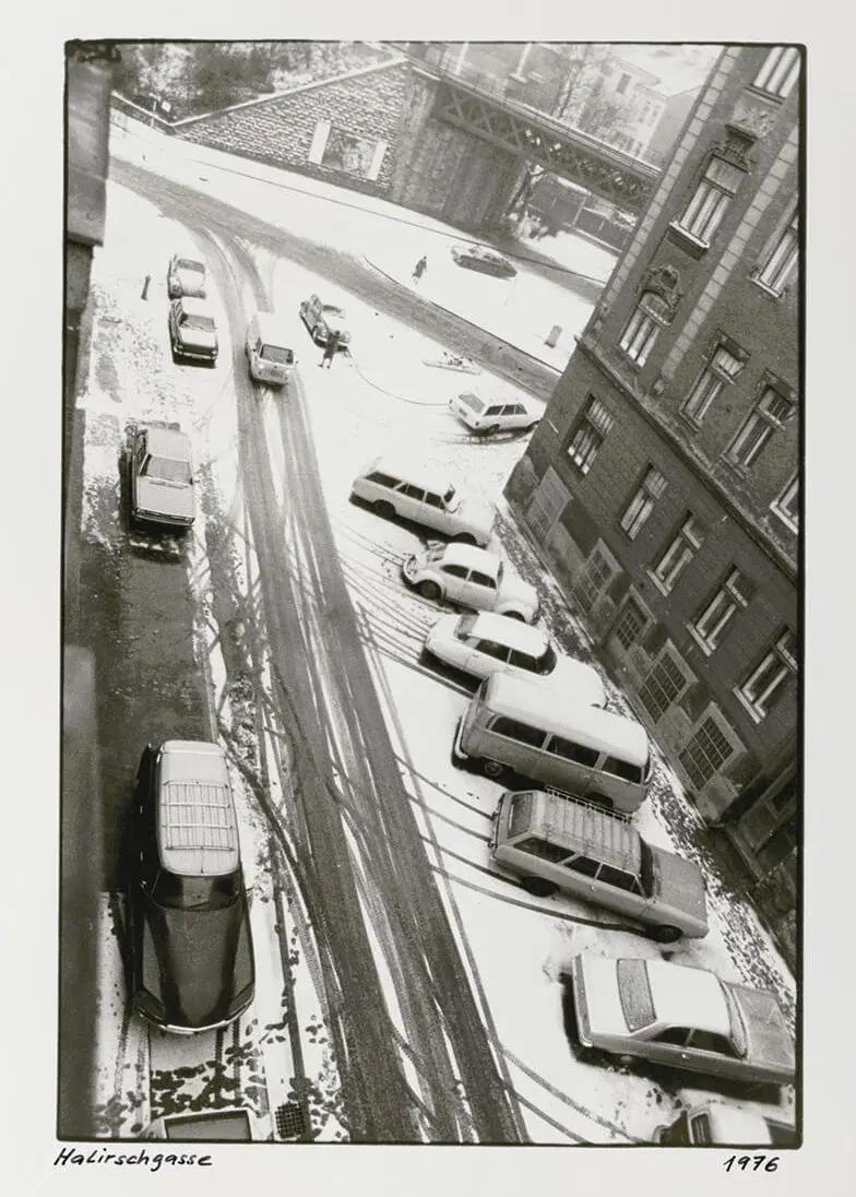 Halirschgasse im Winter, 1976, Foto: Helmut Schill, Wien Museum, Inv.-Nr. 317324/28  