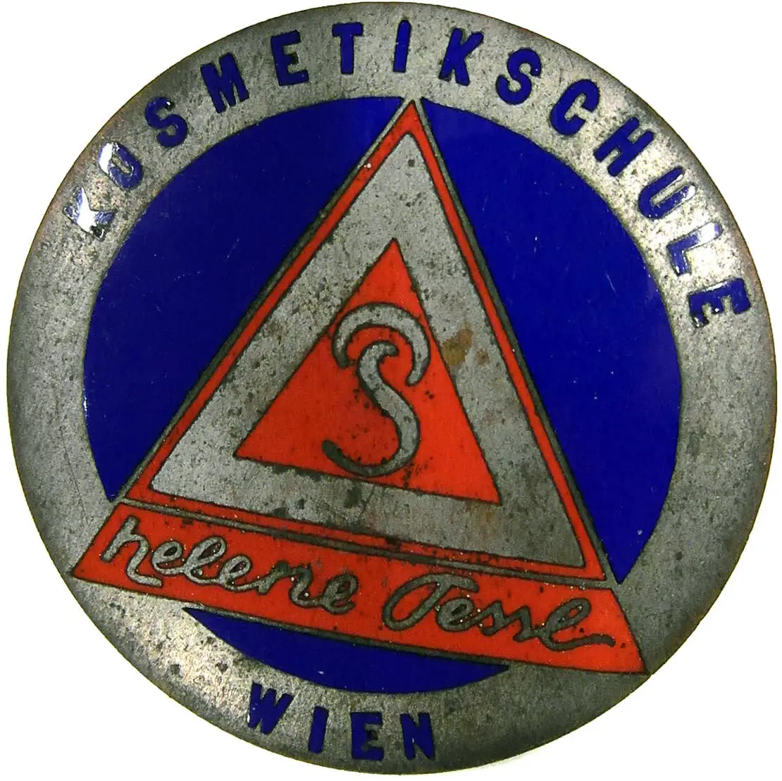 Abzeichen der Kosmetikschule Helene Pessl, um 1930, Wien Museum  