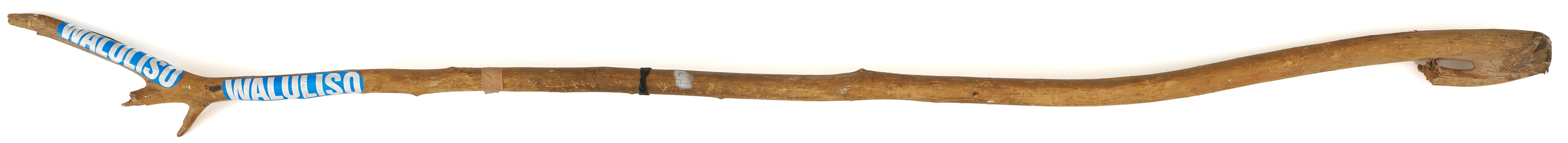 Stock mit Aufkleber "WALULISO" aus dem Besitz von Waluliso, Wien Museum, Foto: TimTom