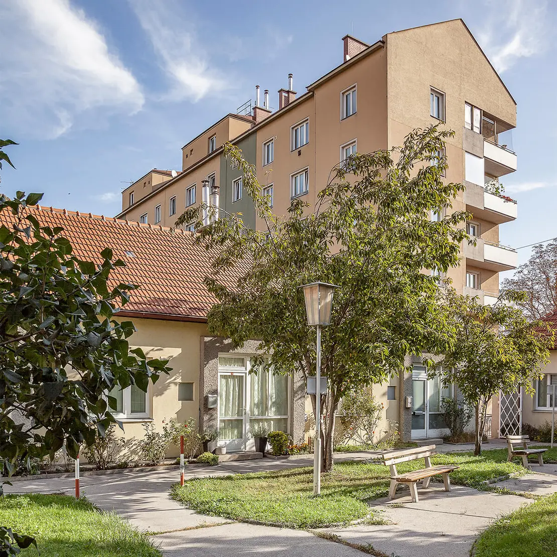 Gemeindebau Boschstraße 24, erbaut 1953-1956, Foto: Stephan Doleschal