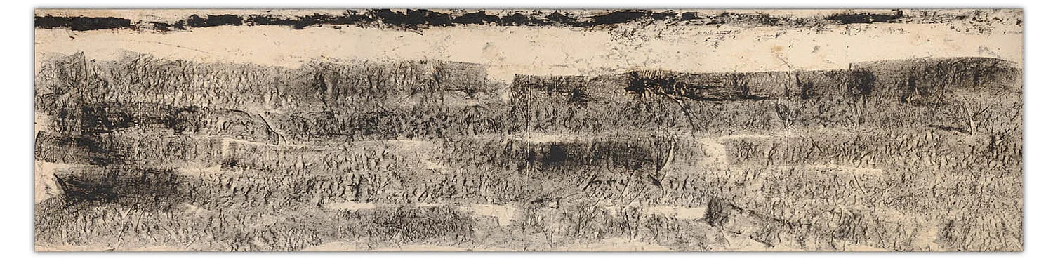 Heliane Wiesauer-Reiterer: Das Gewicht des Himmels, 1987, Öl auf Molino, Wien Museum, Bildrecht, Wien 2026