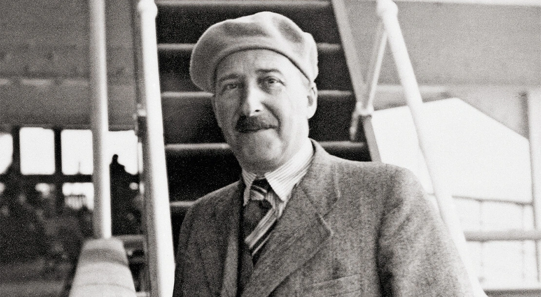 Stefan Zweig auf seiner ersten Brasilienreise, 1936 (Ausschnitt eines Fotos), © Stefan Zweig Zentrum Salzburg