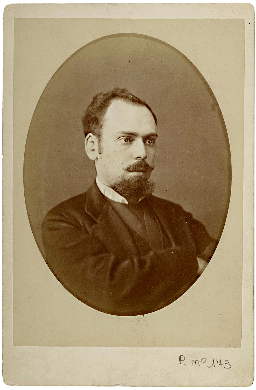 Charles Wiener, undatierte Fotografie von Alexandre Quinet, Quelle: gallia.bnf.fr/Bibliothèque nationale de France