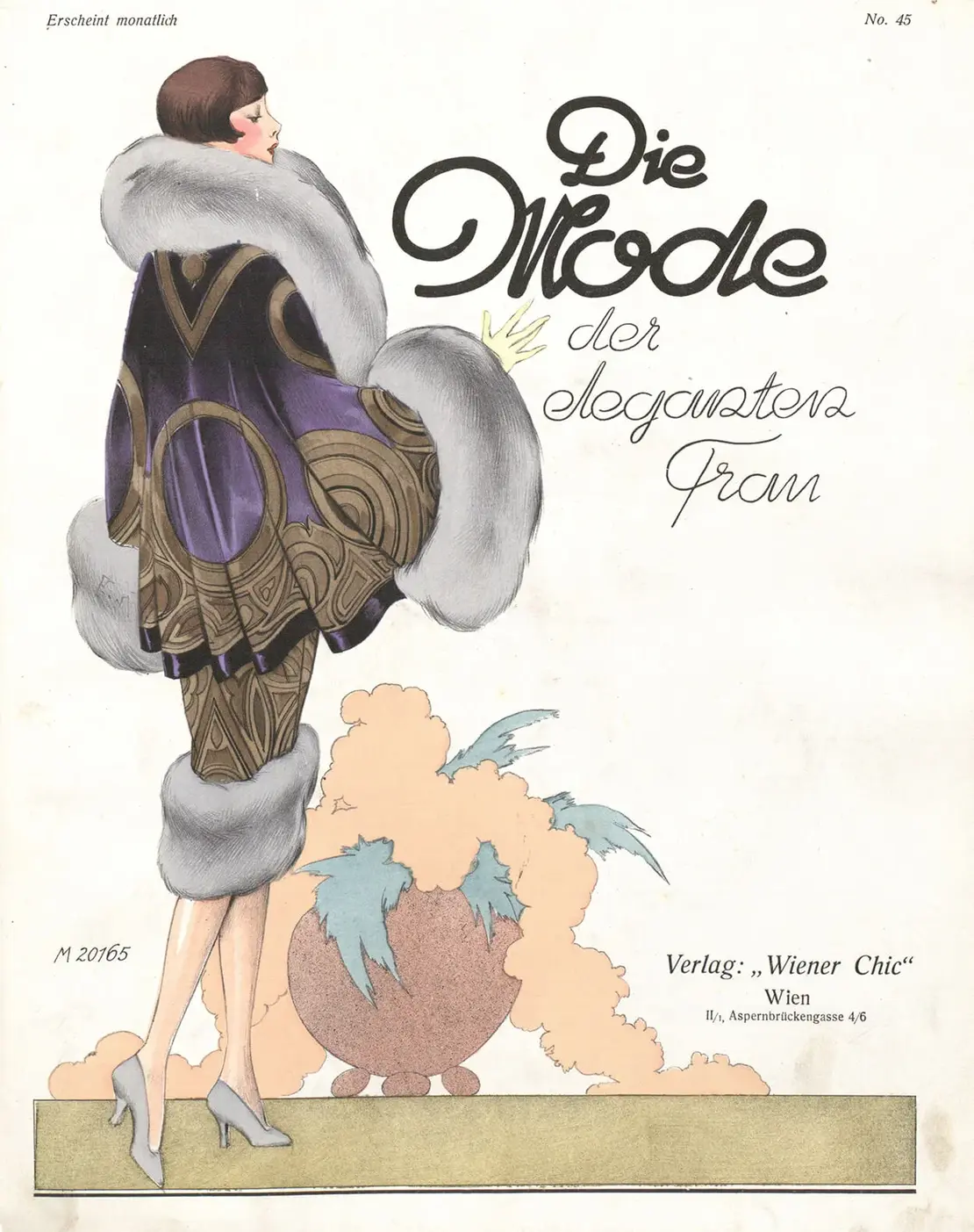 Titelblatt der Zeitschrift „Die Mode der eleganten Frau“, 1928, ANNO / ÖNB