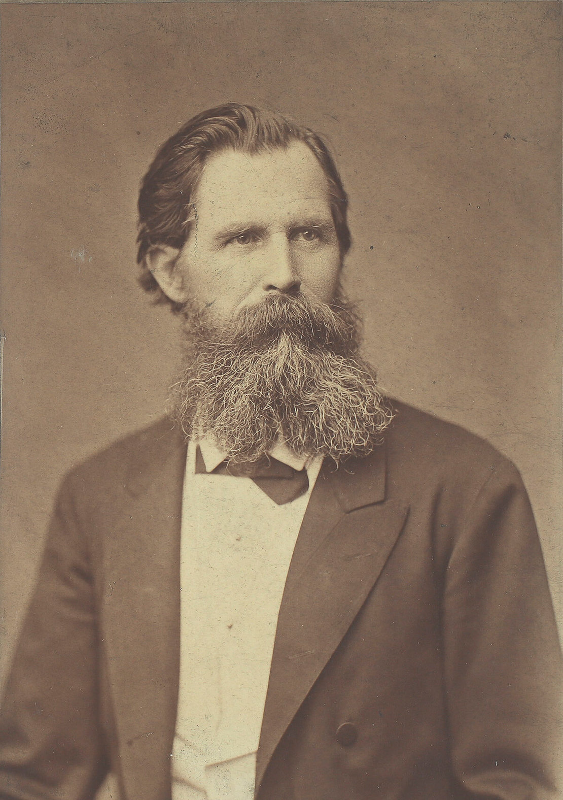 Architekt Heinrich von Ferstel (1828-1883), um 1880, Foto: Josef Székely, Wien Museum, Inv.-Nr. 56060/154  