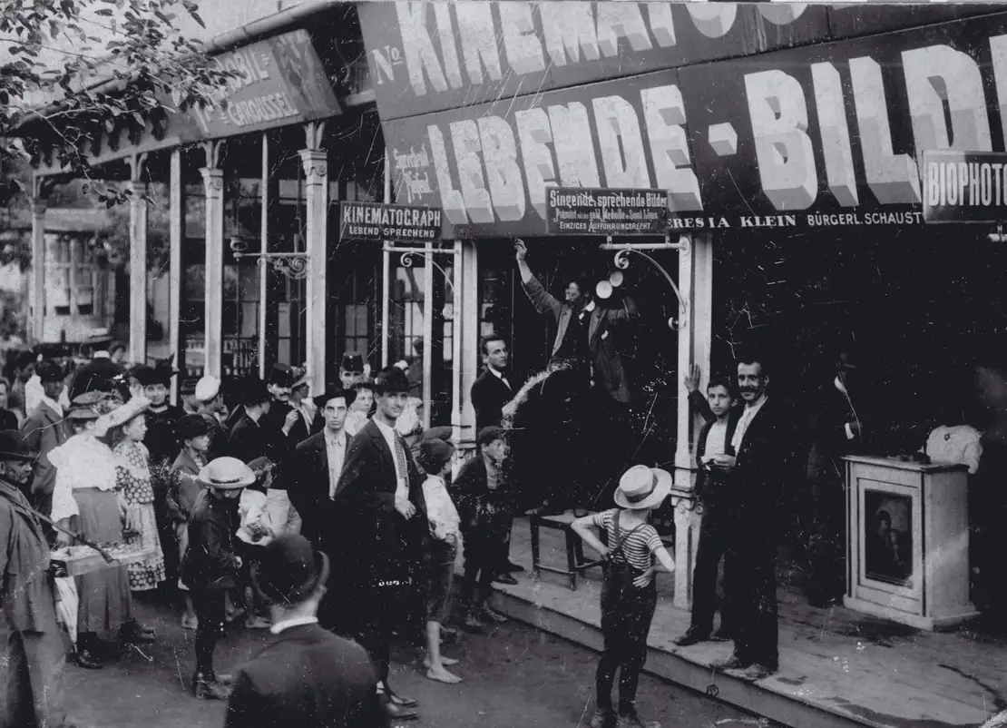 Das Kino Klein im Wiener Prater, 1905, Sammlung Wien Museum