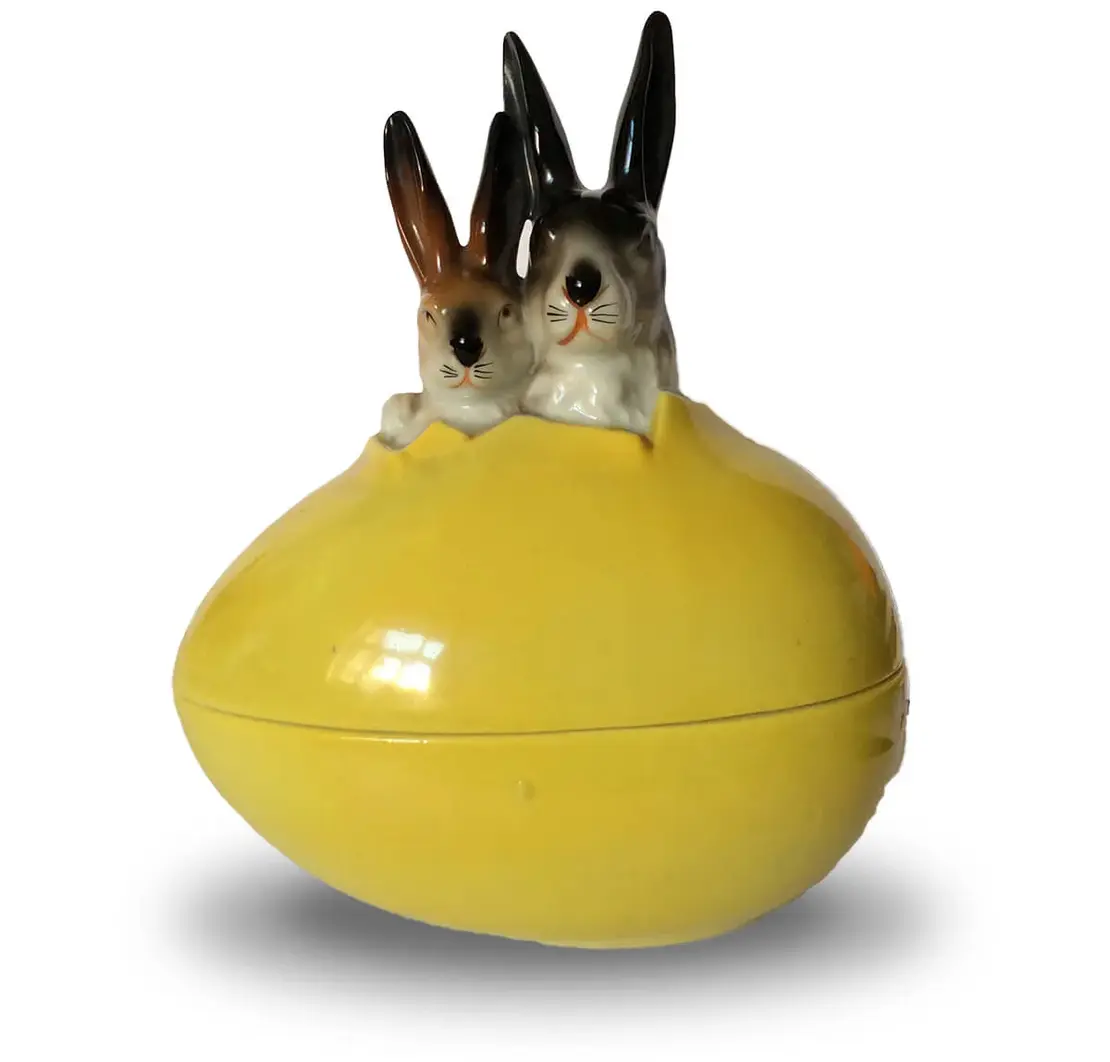 Keramikdose, 1. Hälfte 20. Jhdt., Susanne Breuss