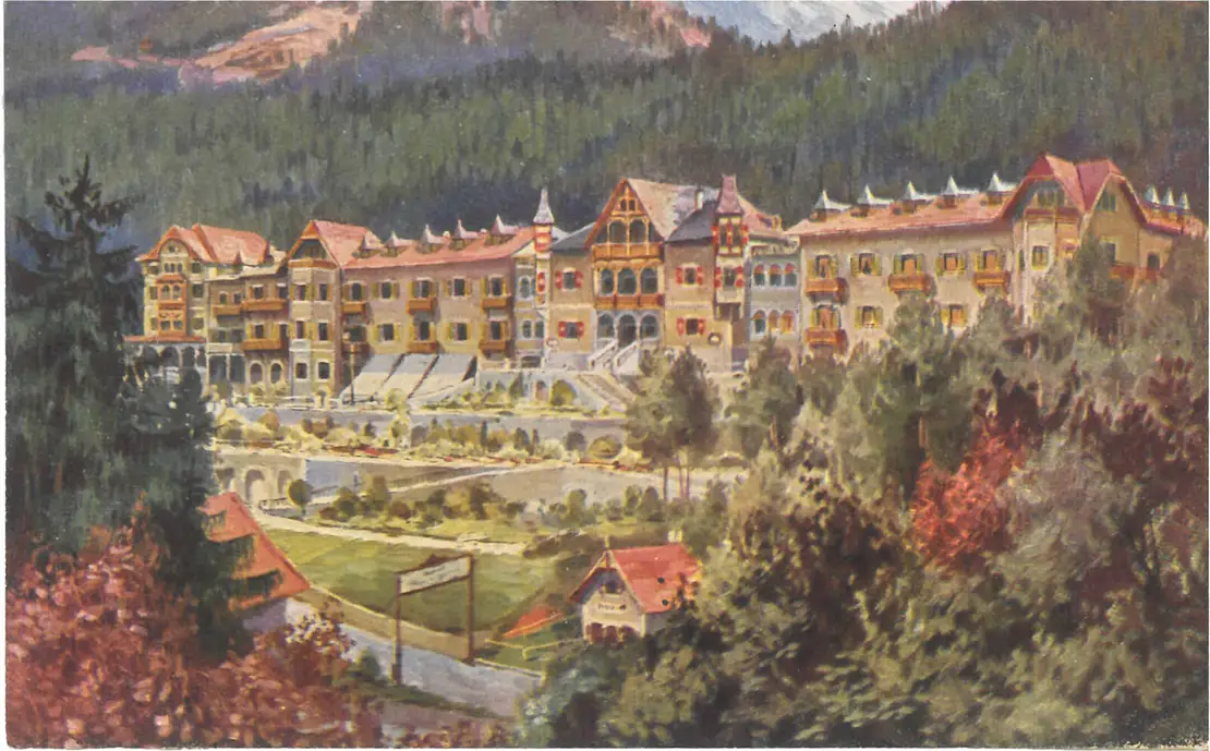 Grandhotel Penegal auf der Mendel.  