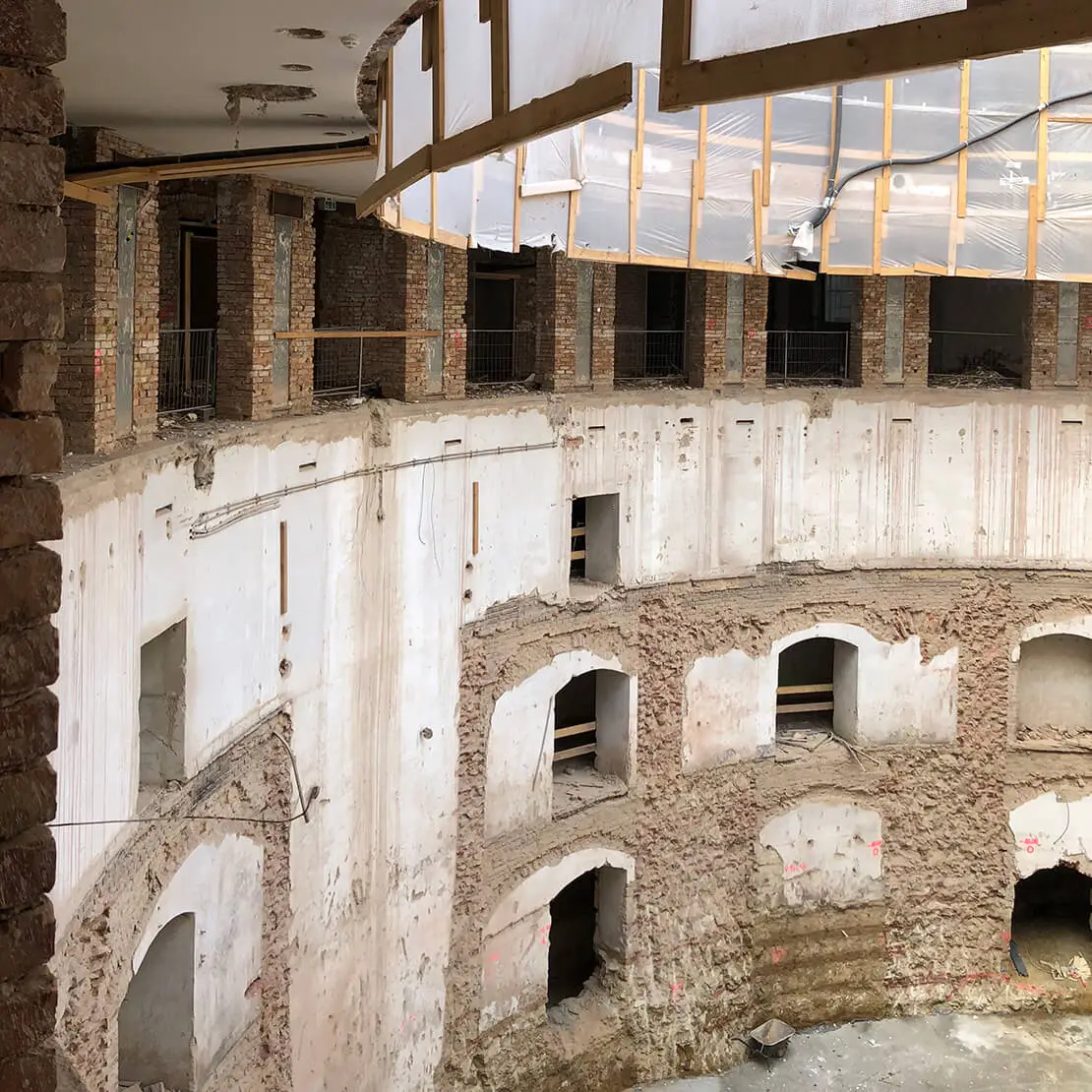 Almost Rome, Baustelle Nationalratssaal, Parlament  