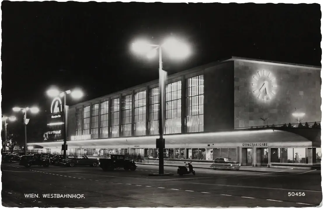 Wien, Westbahnhof, 1960, Hersteller: Paul Ledermann, Wien, Wien Museum