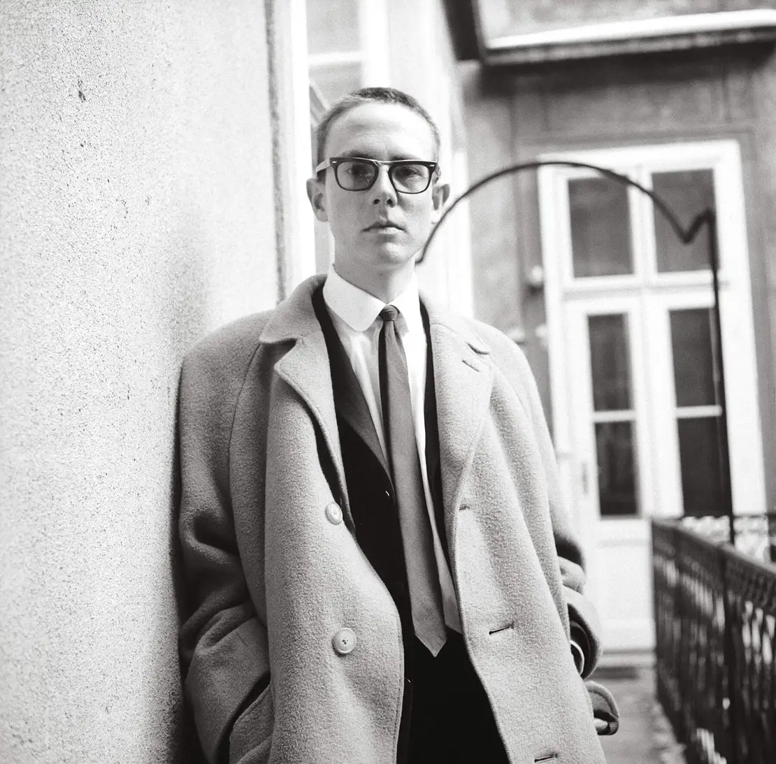 Otto Breicha: Peter Handke auf der Pawlatschen der Österreichischen Gesellschaft für Literatur, 1965. brandstaetter images / picturedesk.com  