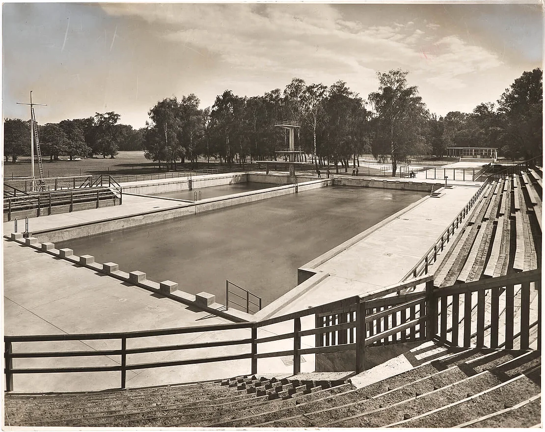 Prater - Stadionbad, um 1931, Foto: Martin Gerlach jun., Wien Museum Inv.-Nr. 207970