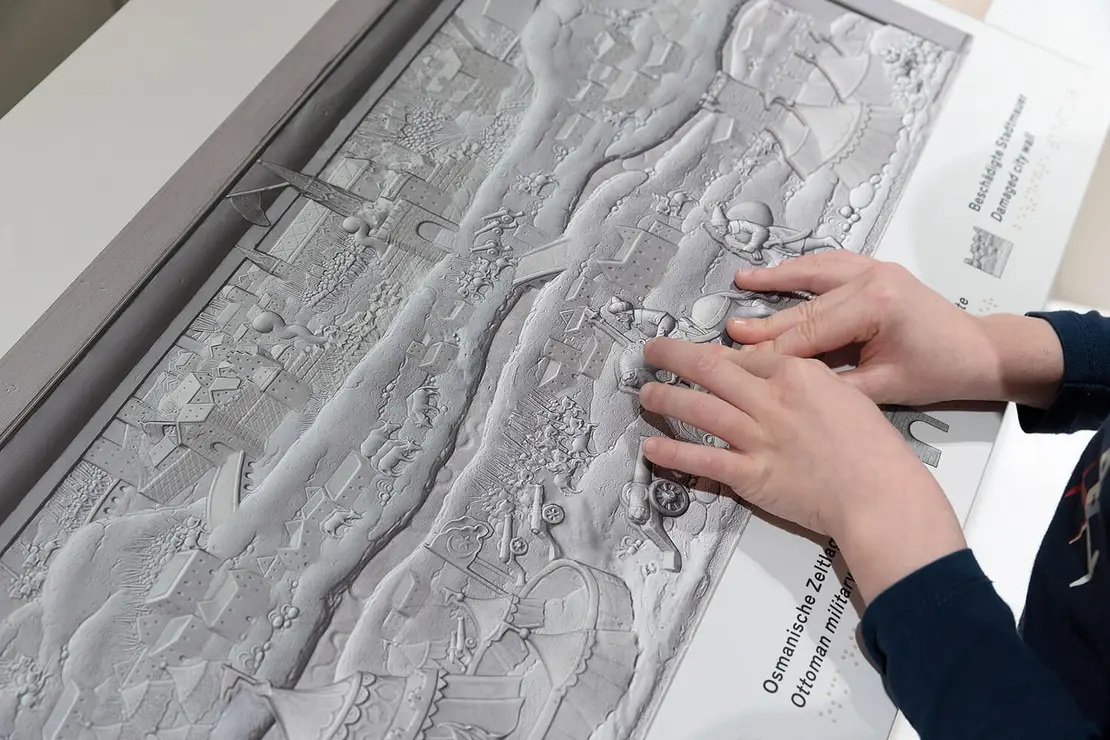 Taktile Objekte für einen Museumsbesuch mit allen Sinnen, Foto: Lisa Rastl