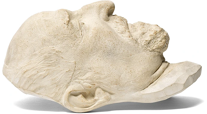 Totenmaske von Karl Seitz (Willy Kauer), 1950