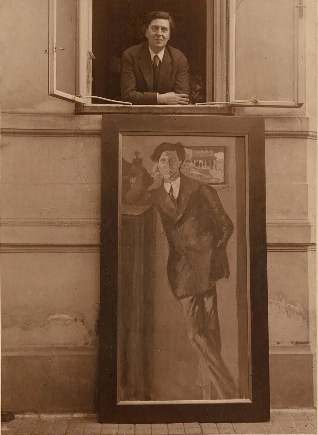 Alban Berg, 1924, Trauttmansdorffgasse 27, Wien XIII, Arnold Schönberg Center, Wien