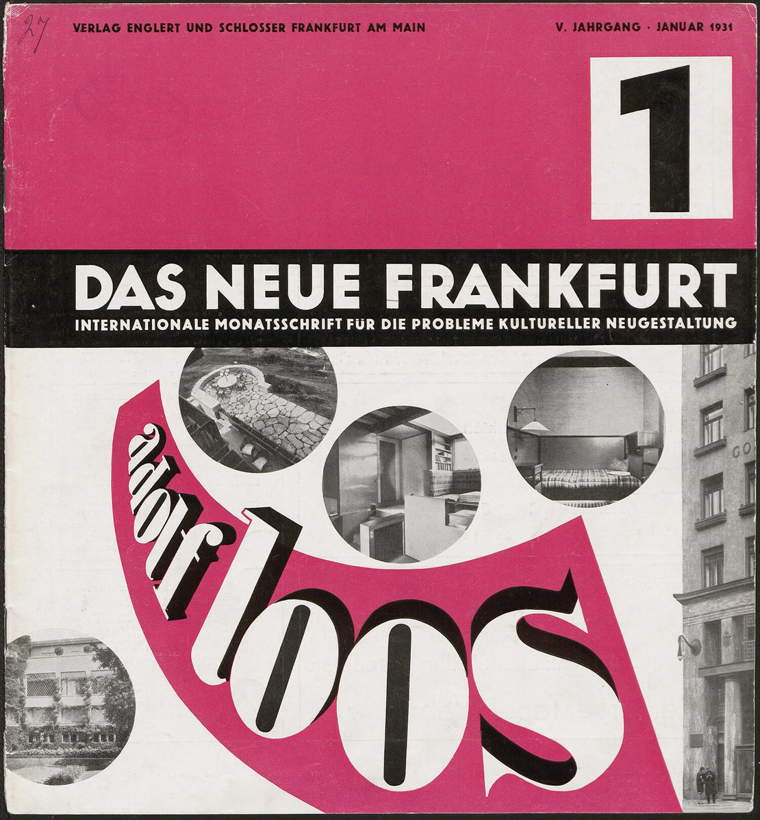 Das Neue Frankfurt, Jahrgang 5 (1931), Heft 1, © Universitätsbibliothek Heidelberg 