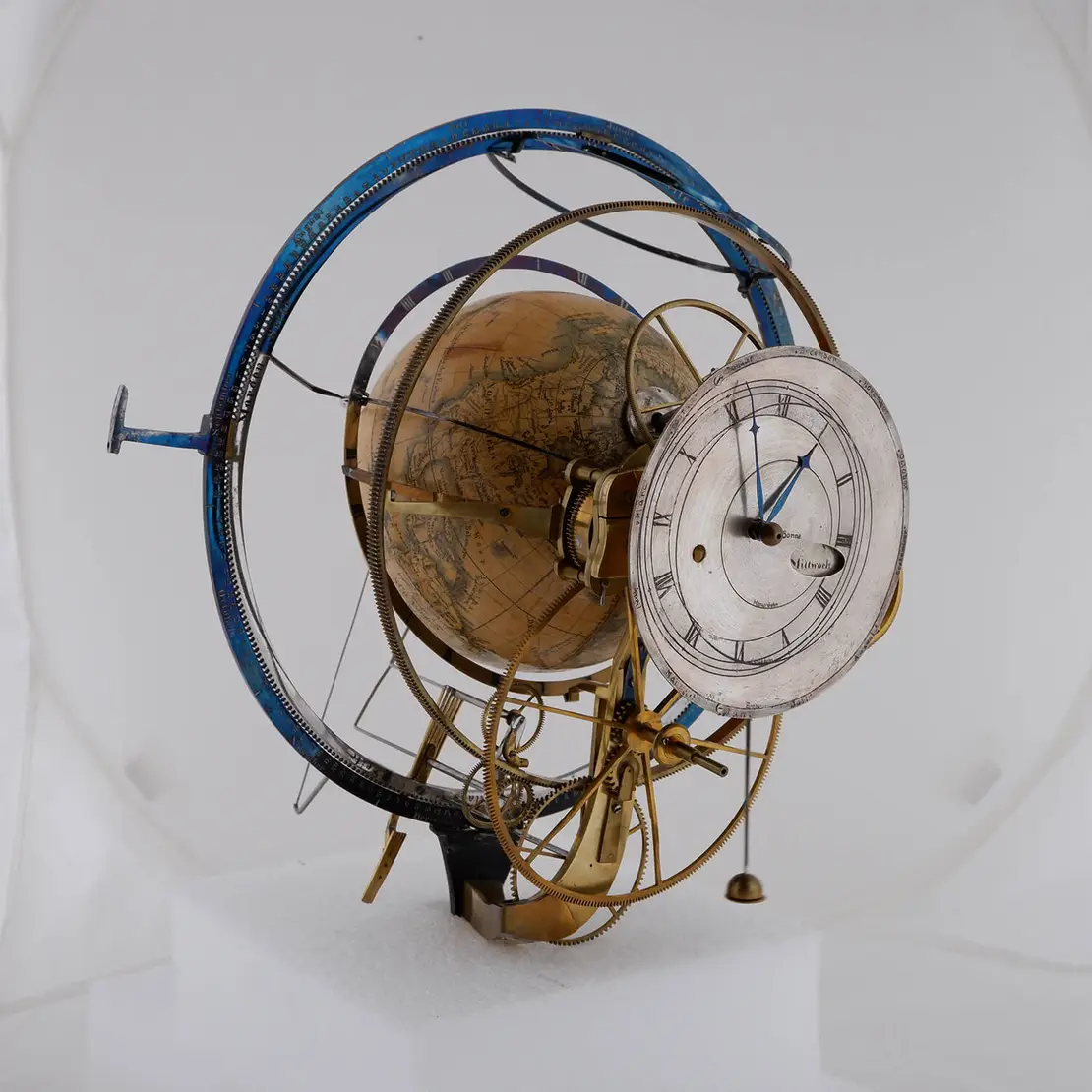 Das Uhrwerk nach der Reinigung, Foto: Amélie Bezard