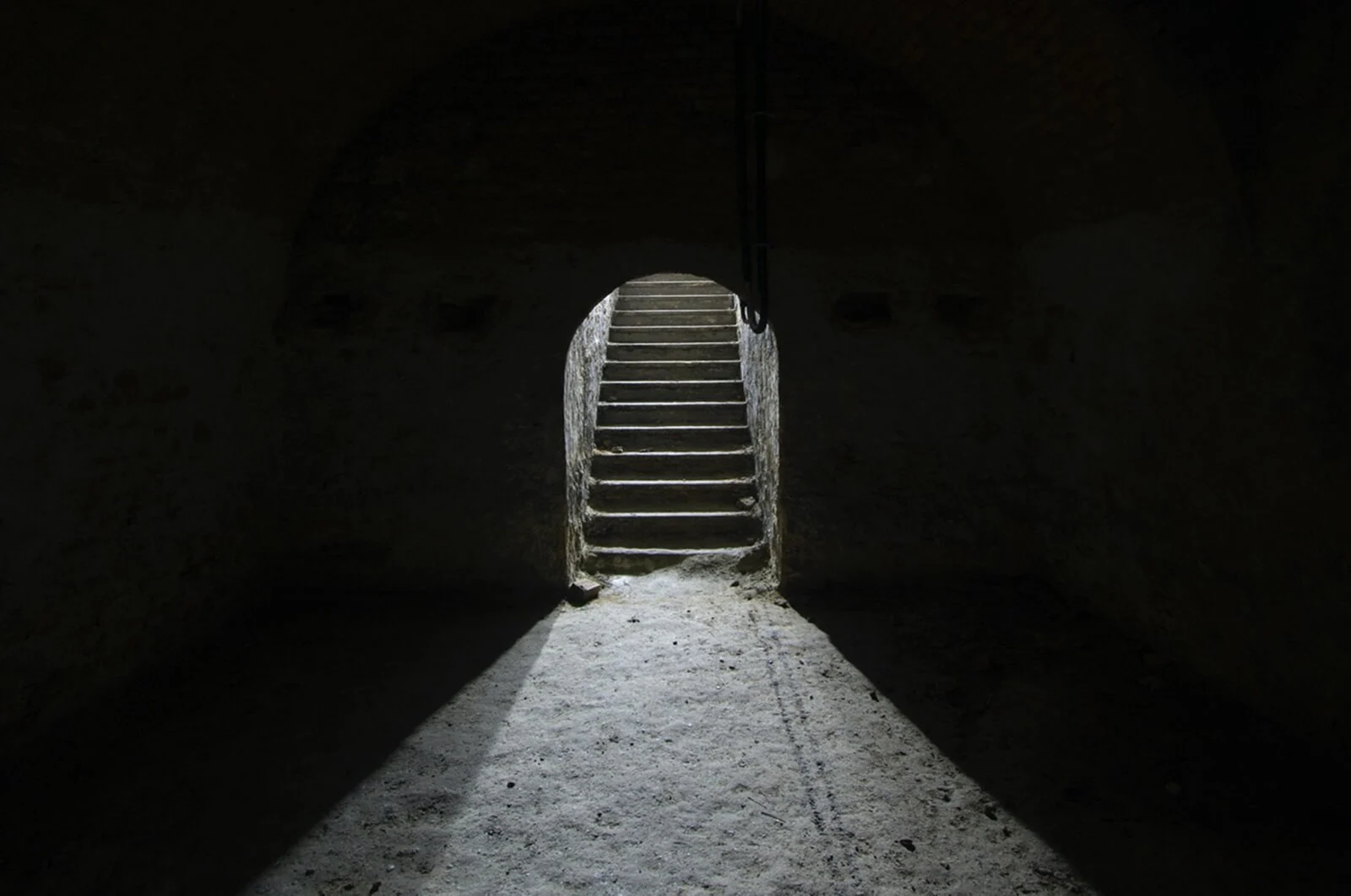 Ehemaliger Aufgang aus den Katakomben zum Deutschordenshaus, Foto: Thomas Keplinger  