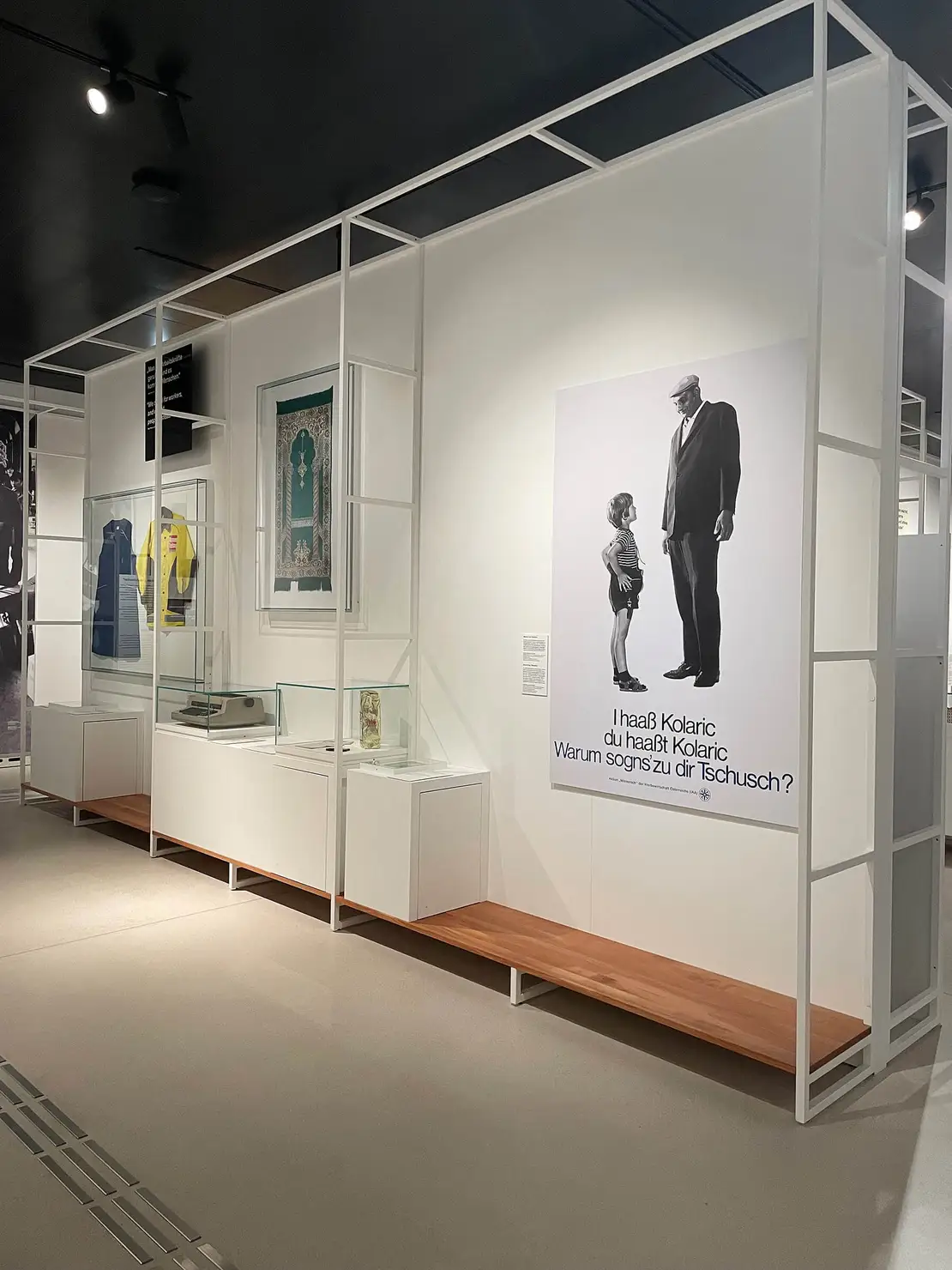 Das Kolaric-Plakat in der neuen Dauerausstellung des Wien Museums, Foto: Wien Museum  