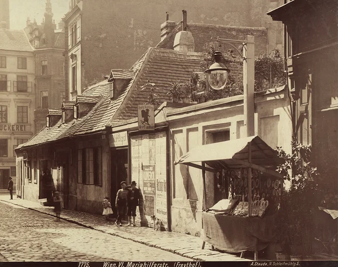 August Stauda: 6., Barnabitengasse 11-13, um 1904, Wien Museum