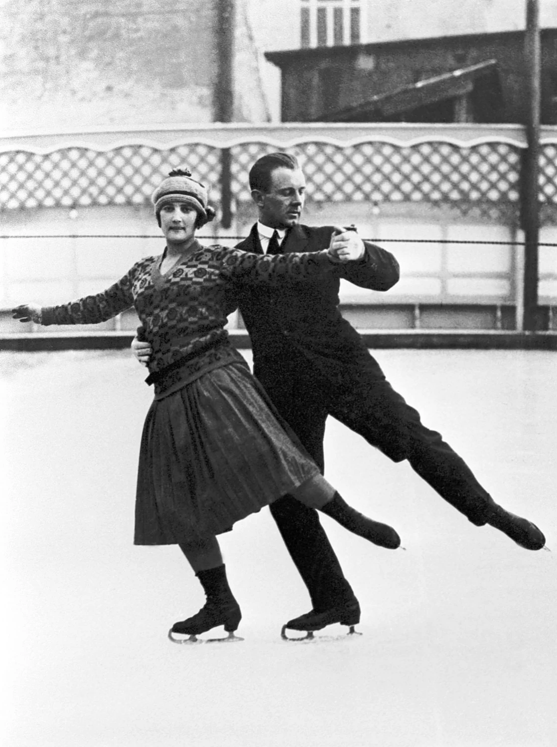 Helene Engelmann mit Alfred Berger, 1924, Foto: Votava / brandstaetter images / picturedesk.com