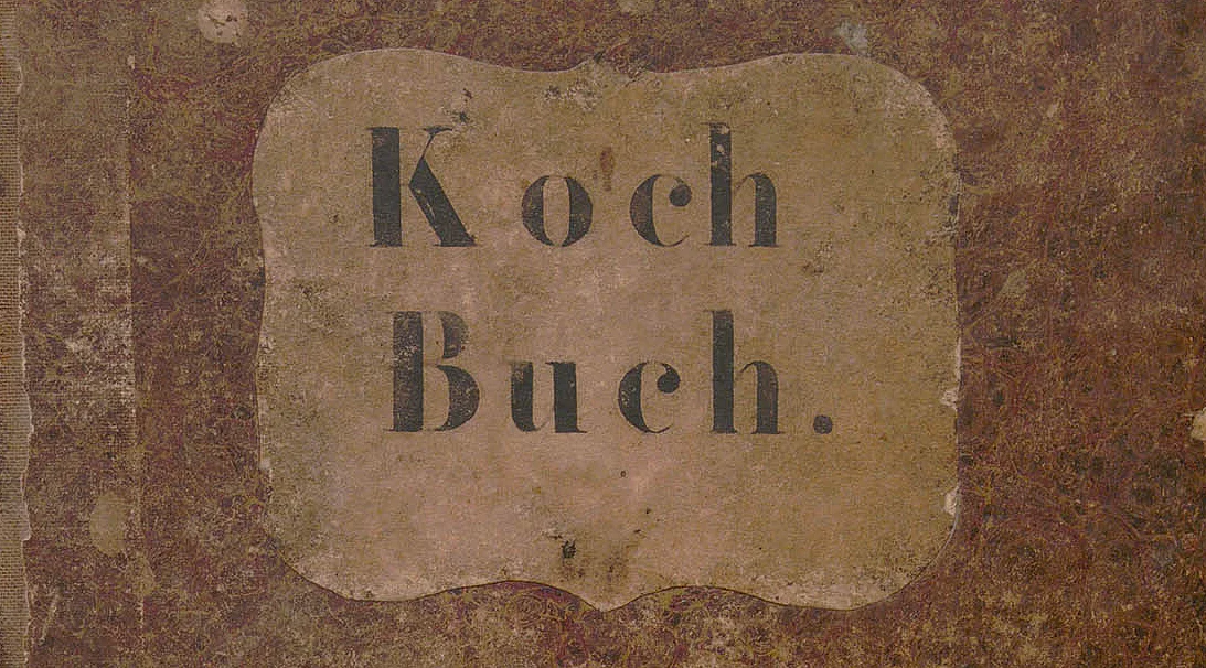 Handgeschriebenes Kochbuch, 19. Jahrhundert, aus dem Nachlass von Franz Ruhm, Wien Museum, Inv.-Nr. 313658/17