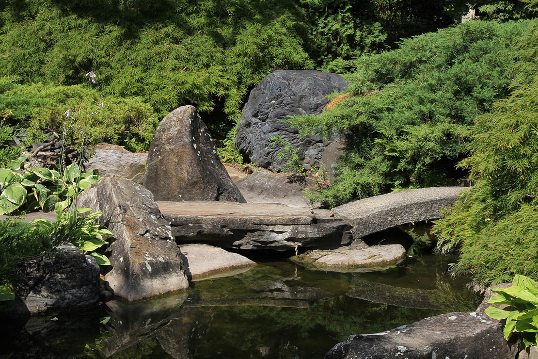 Japanischer Garten im heutigen Kurpark Oberlaa, Foto: Christian Hlavac 