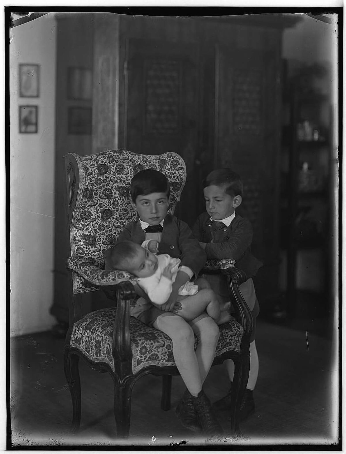 Martin Gerlach jun.: Drei Kinder der Familie Mautner, vor 1924, Wien Museum 