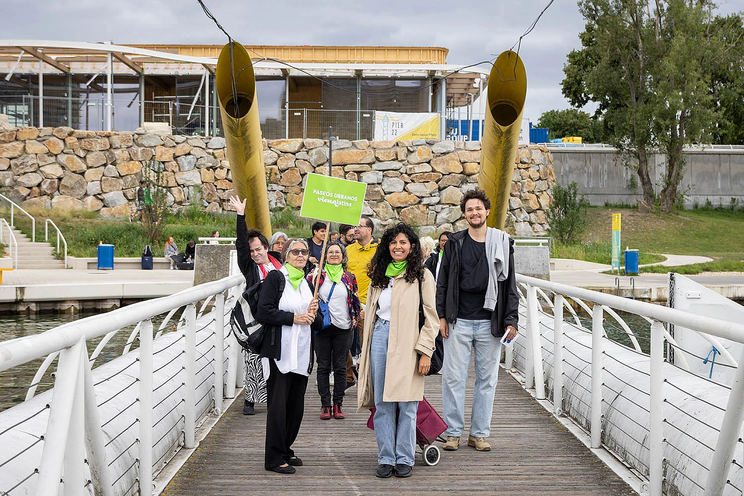 Stadtspaziergang an der Neuen Donau, Foto: Marisel Orellana Bongola