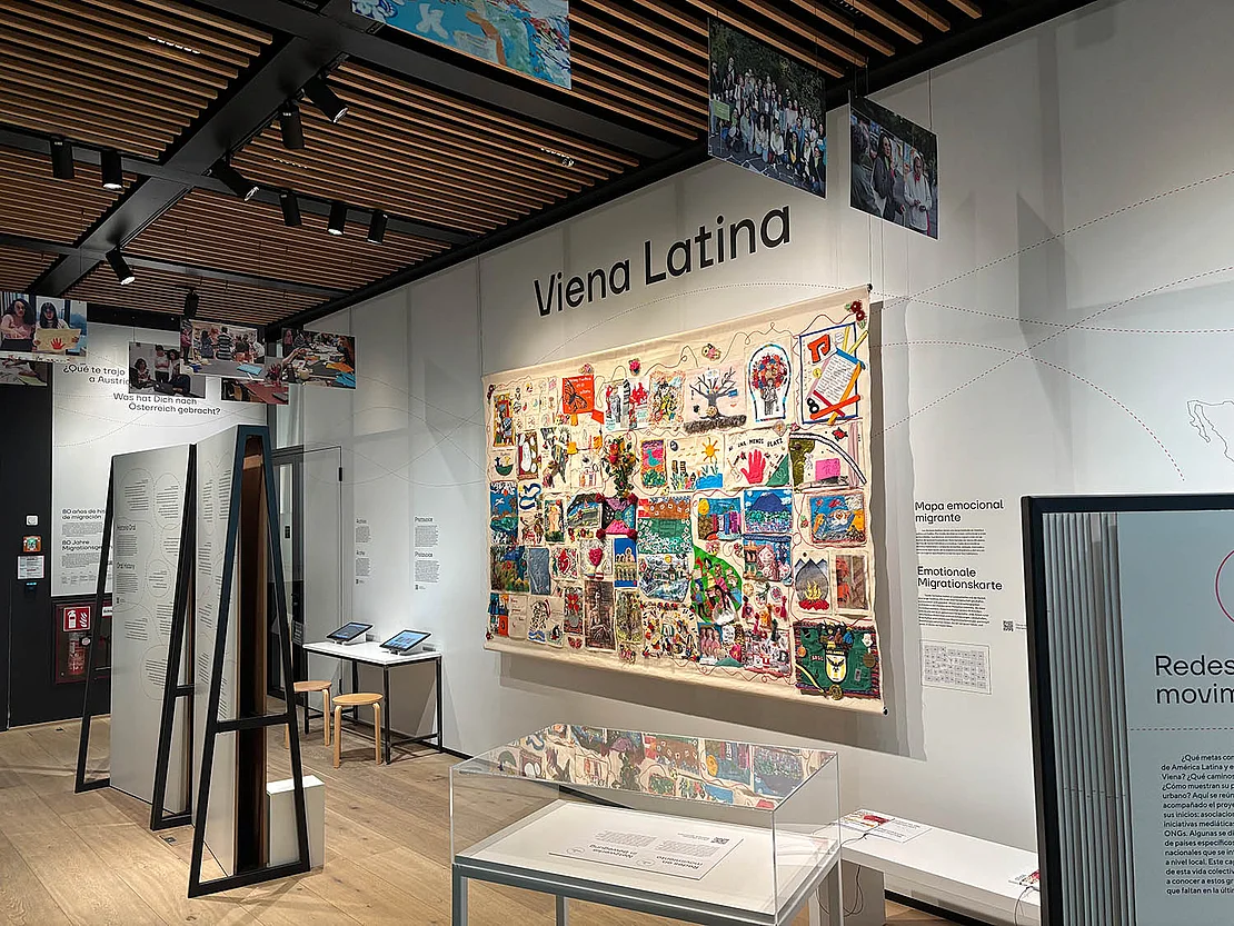 Ausstellung Viena Latina in der Community Gallery, 2026, Wien Museum