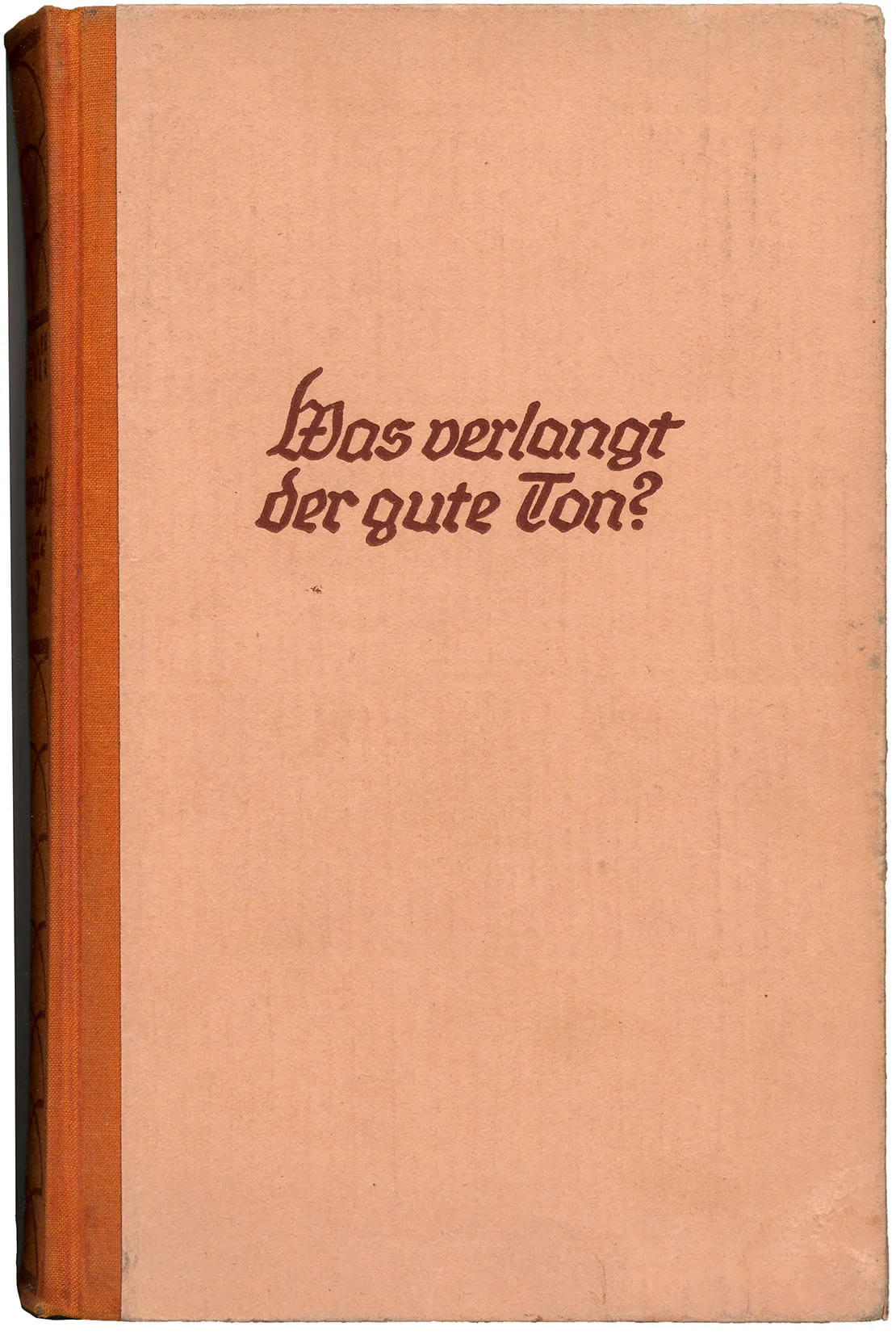 Margarete Krockner-Weitzner: Was verlangt der gute Ton? Ein Berater in allen Lebenslagen, 6. Aufl. Wien/Leipzig 1937, Susanne Breuss  