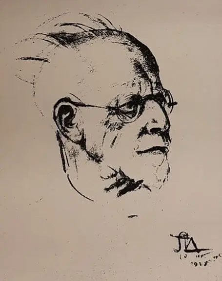 Arthur Stadler: Carl Colbert, abgebildet in: „Der Abend“, 31. Mai 1929, Quelle: Anno/ÖNB  