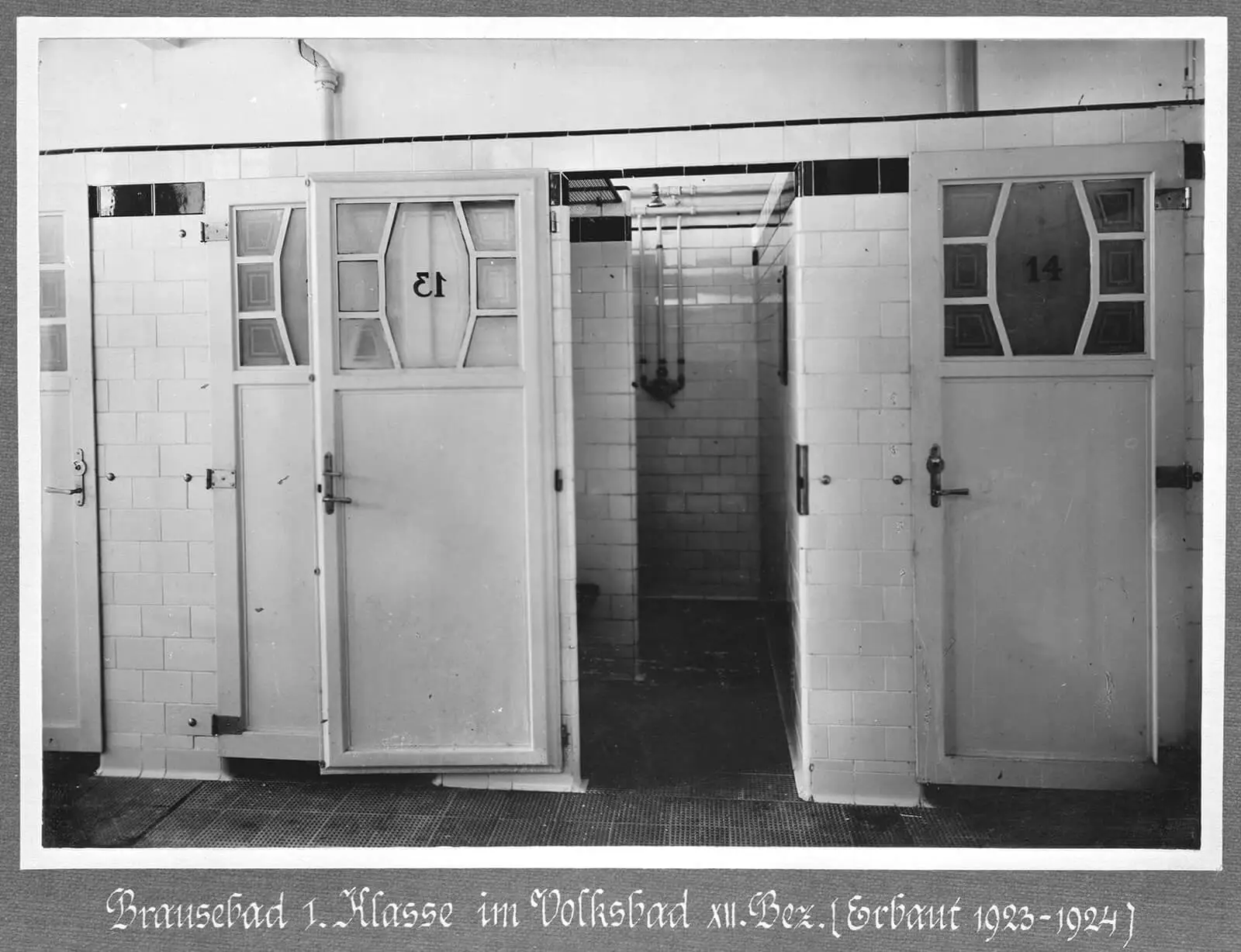 Erste Klasse im Tröpferlbad Ratschkygasse, um 1926, Wien Museum  