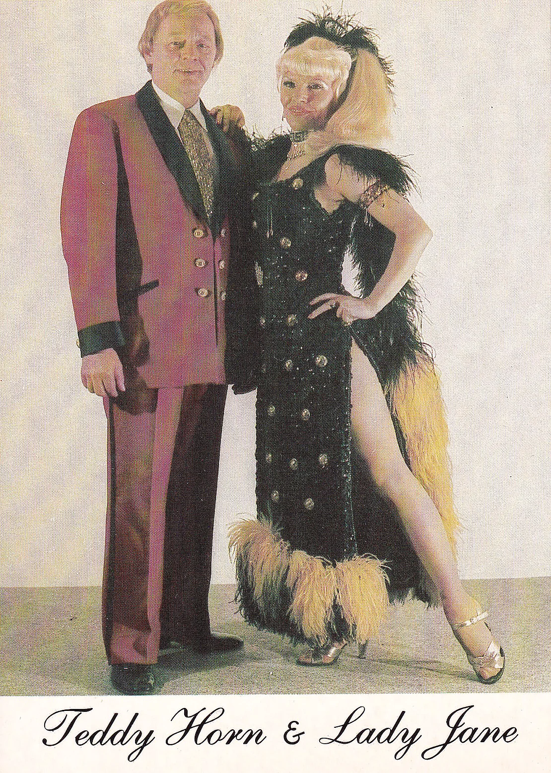 Promo-Postkarte, 1980er Jahre, Liane Horn Privatarchiv
