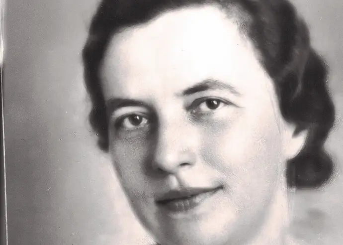 Else Feldmann, undatierte Fotografie, Archiv Adolf Opel