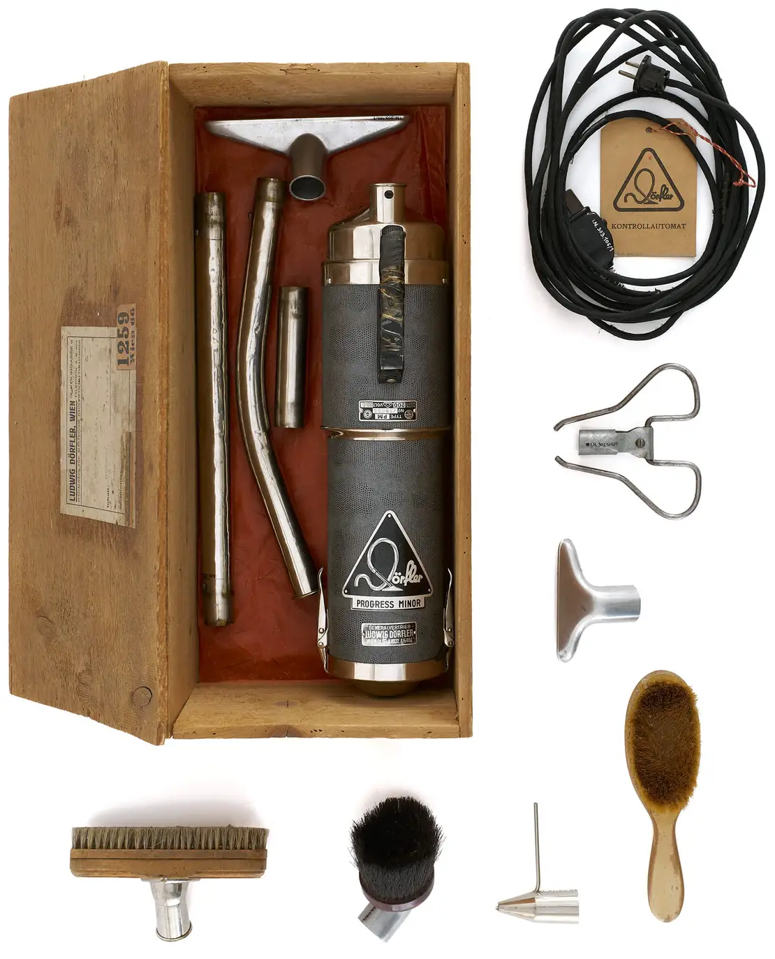 Staubsauger, Fa. Dörfler, 1920er/1930er Jahre, Wien Museum, Inv.-Nr. 303106/1, Foto: TimTom