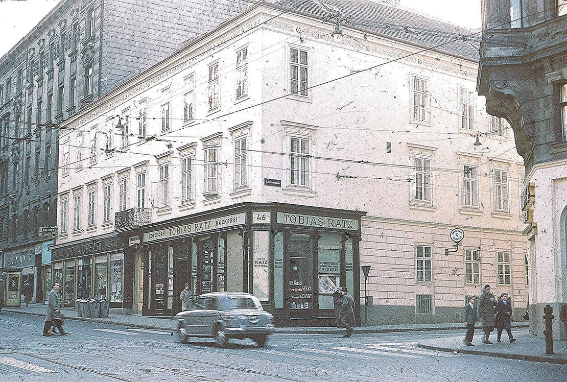 Die Bäckerei im Jahr 1959, Privatarchiv Johannes Kretz 