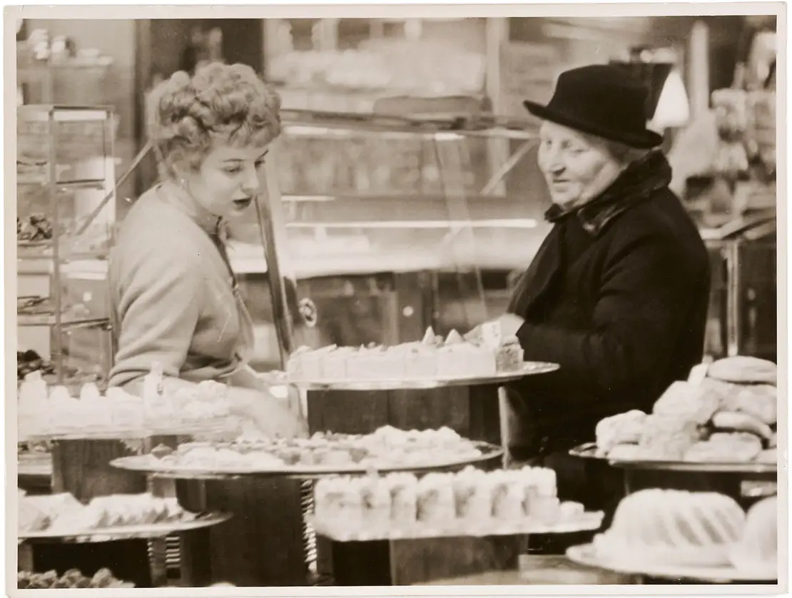 Heinrich Steinfest: Motiv aus dem Wiener Volksleben, 1956, Wien Museum  