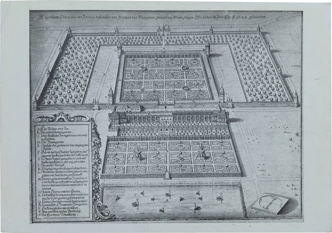 Simmeringer Hauptstrasse 337, Schloß Neugebäude, im Jahr 1649, Ansichtskarte, um 1935, Wien Museum, Inv.-Nr. 245491/2