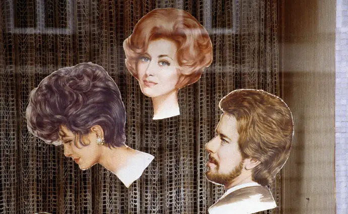 Trude Lukacsek: Friseur Buchner, 5., Margaretenstraße 106, 1991, Wien Museum, Inv.-Nr. 232007/1