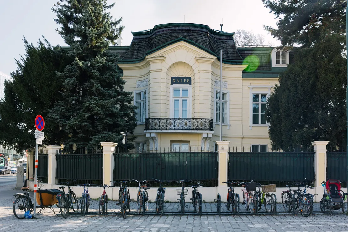 Die Villa Chaire, heute Wohnsitz des Chinesischen Botschafters, Foto: Elodie Grethen  
