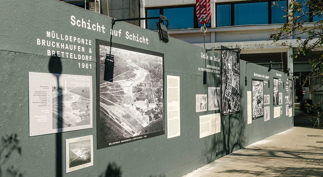 Wien Museum Karlsplatz Open Air: Stadt Luft Bild, Ausstellungsansicht, Foto: Klaus Pichler
