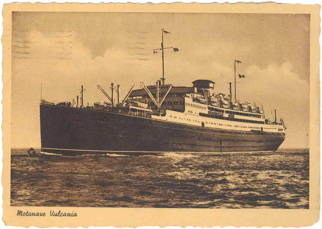 Die S.S. Vulcania, 1948, Wikimedia Commons