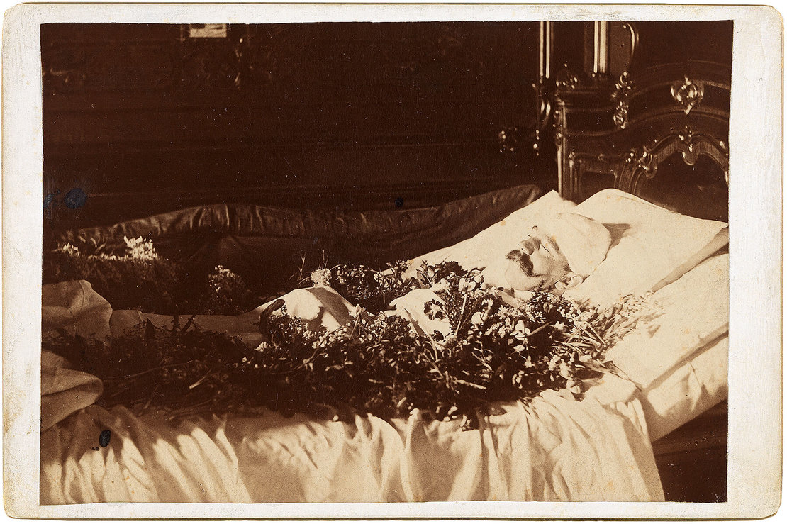 Kronprinz Rudolf auf dem Totenbett, 31. Jänner 1889, Wien Museum 