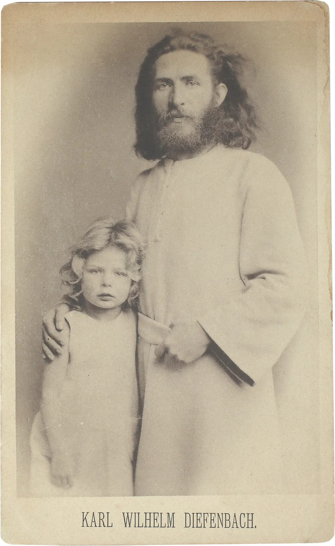 Karl Wilhelm Diefenbach, undatiertes Foto, Wien Museum