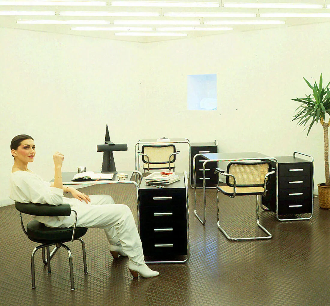 Schreibtisch „Hütteldorfer“, 1927/1980, Redesign Katarina Noever, Foto: © Peter Strobl/Wien Museum