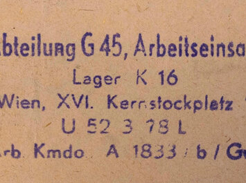Zwangsarbeit für die Stadt